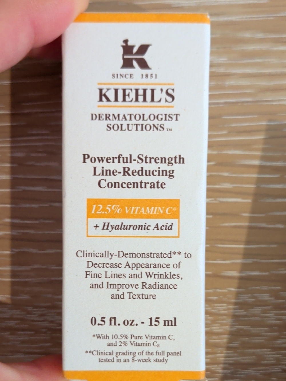 New In Box Kiehl's Powerful-Strength Line-Reducing Concentrate